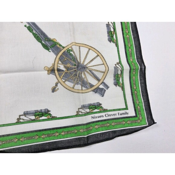 Nissen Clover Family Handkerchief Neckerchief Bandana Scarf Pocket Square - Picture 2 of 2